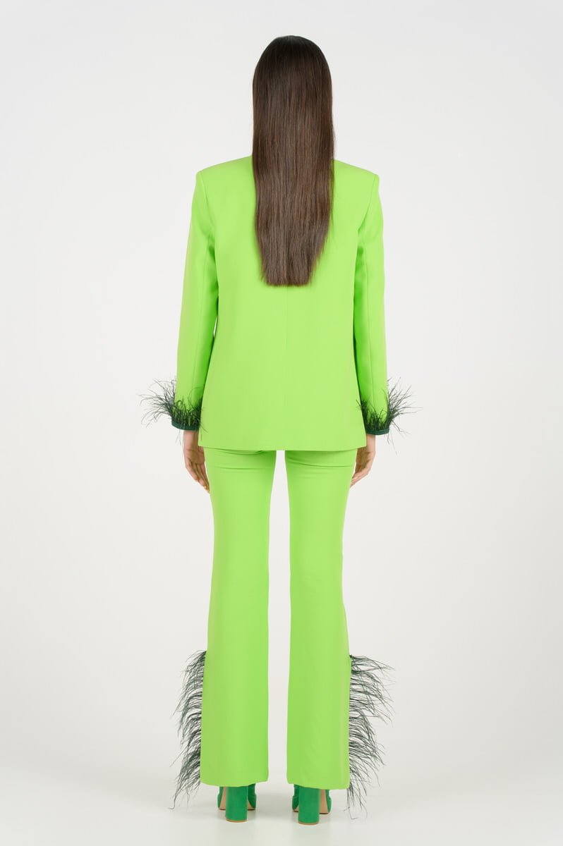Alexoudis 1608 Persephone Neon Green Suit