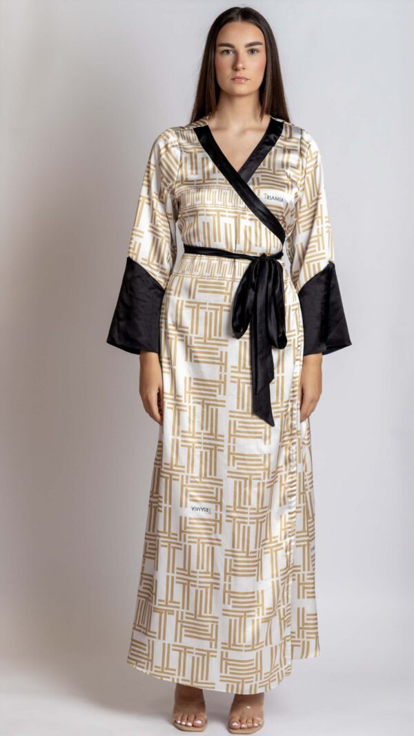 Kimono - Dress, with triamia logo print