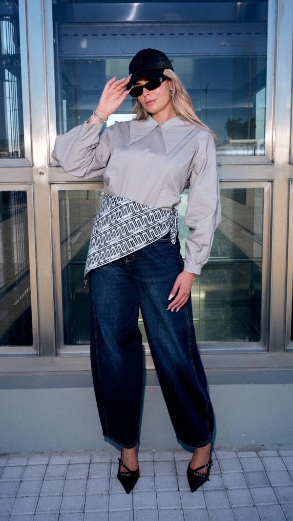 BALLOON JEANS TROUSERS