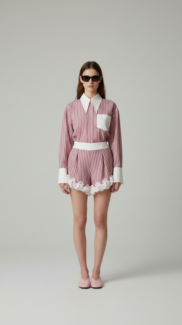 Lila pause shorts