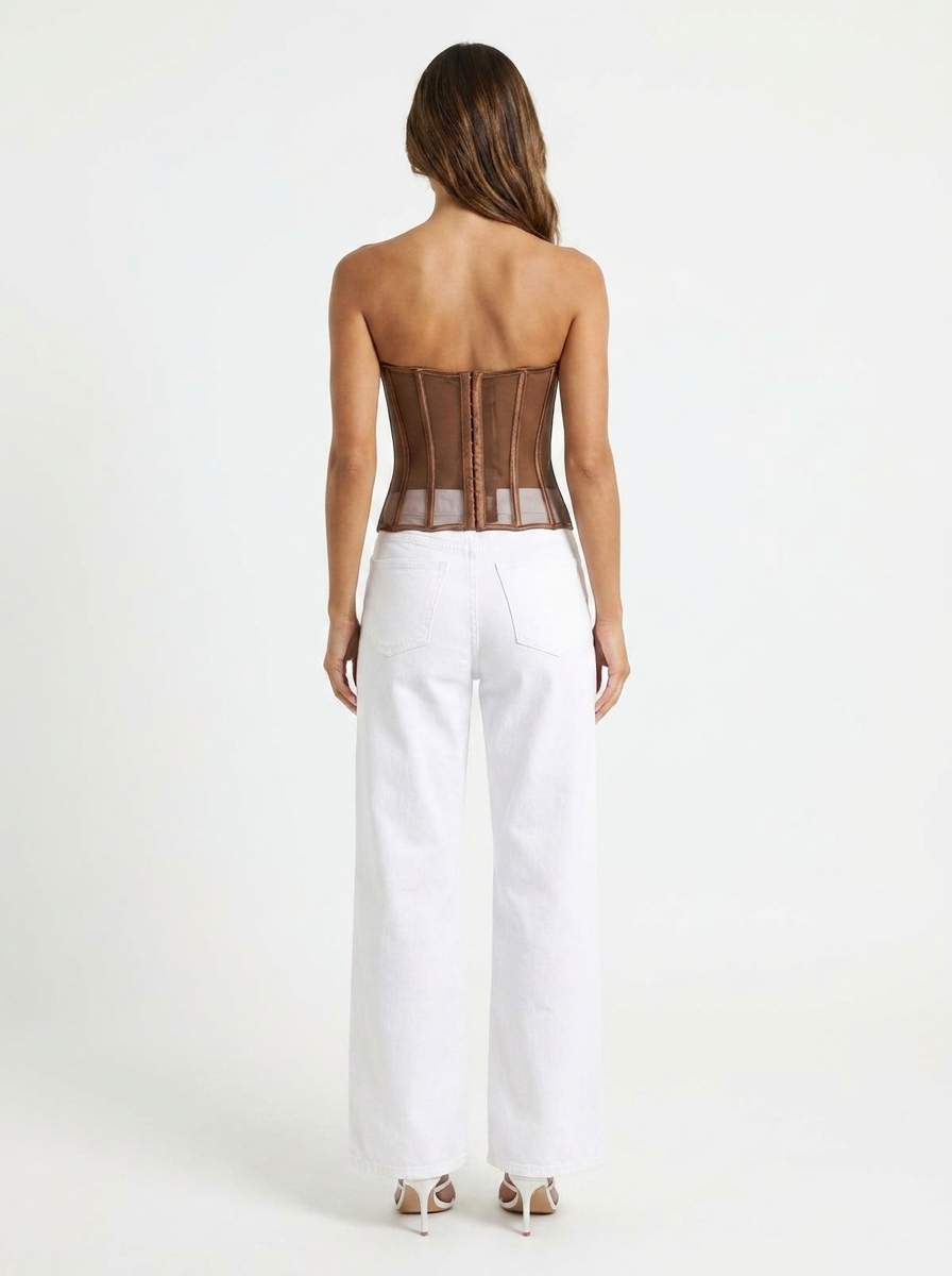 Clean Canva Jean Trousers - Image 2